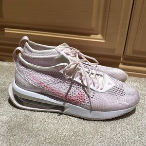 Nike Pink Air Max Athletic Shoes with Breathable Knit